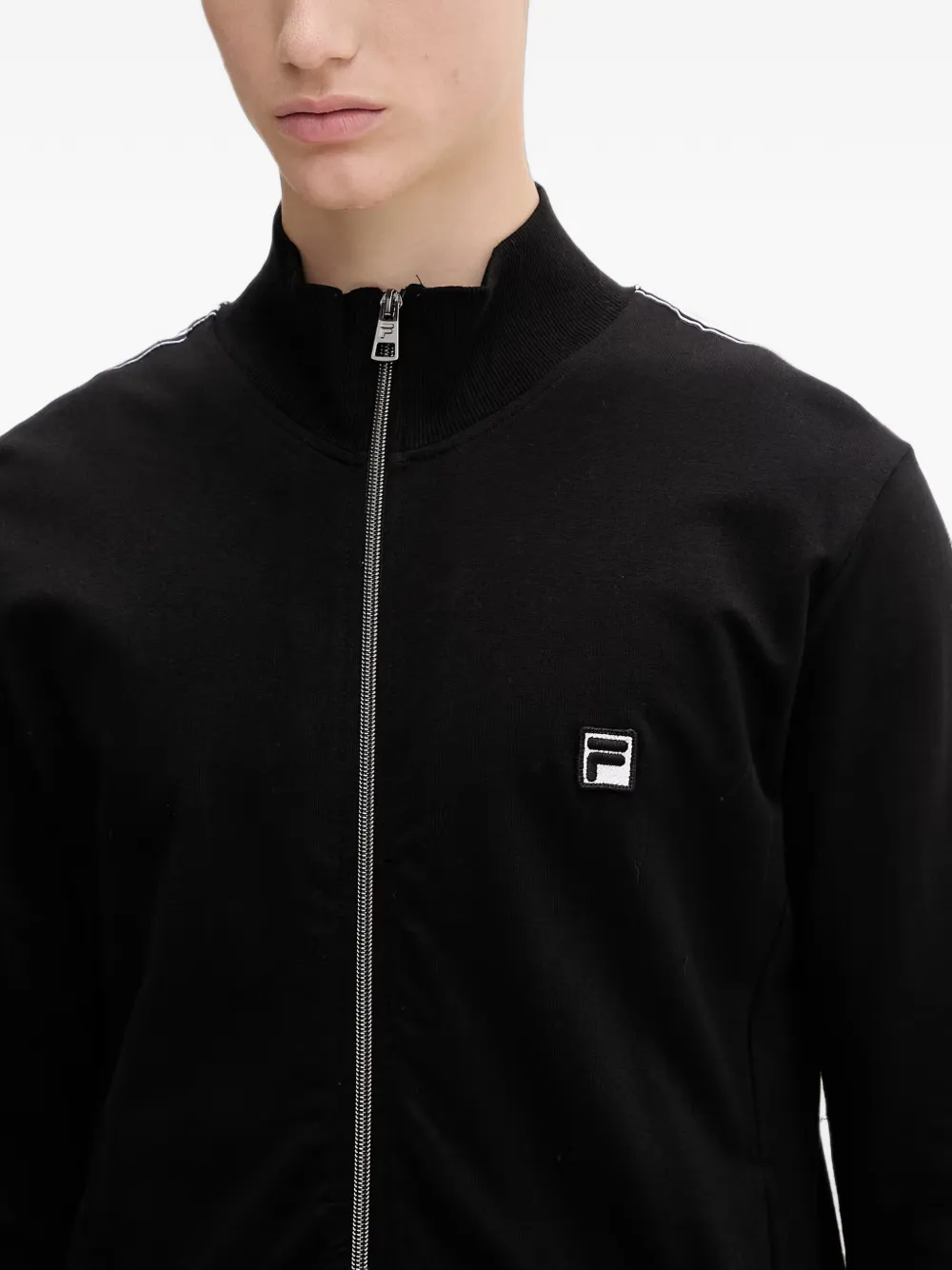Fila Trainingspak met logopatch Zwart