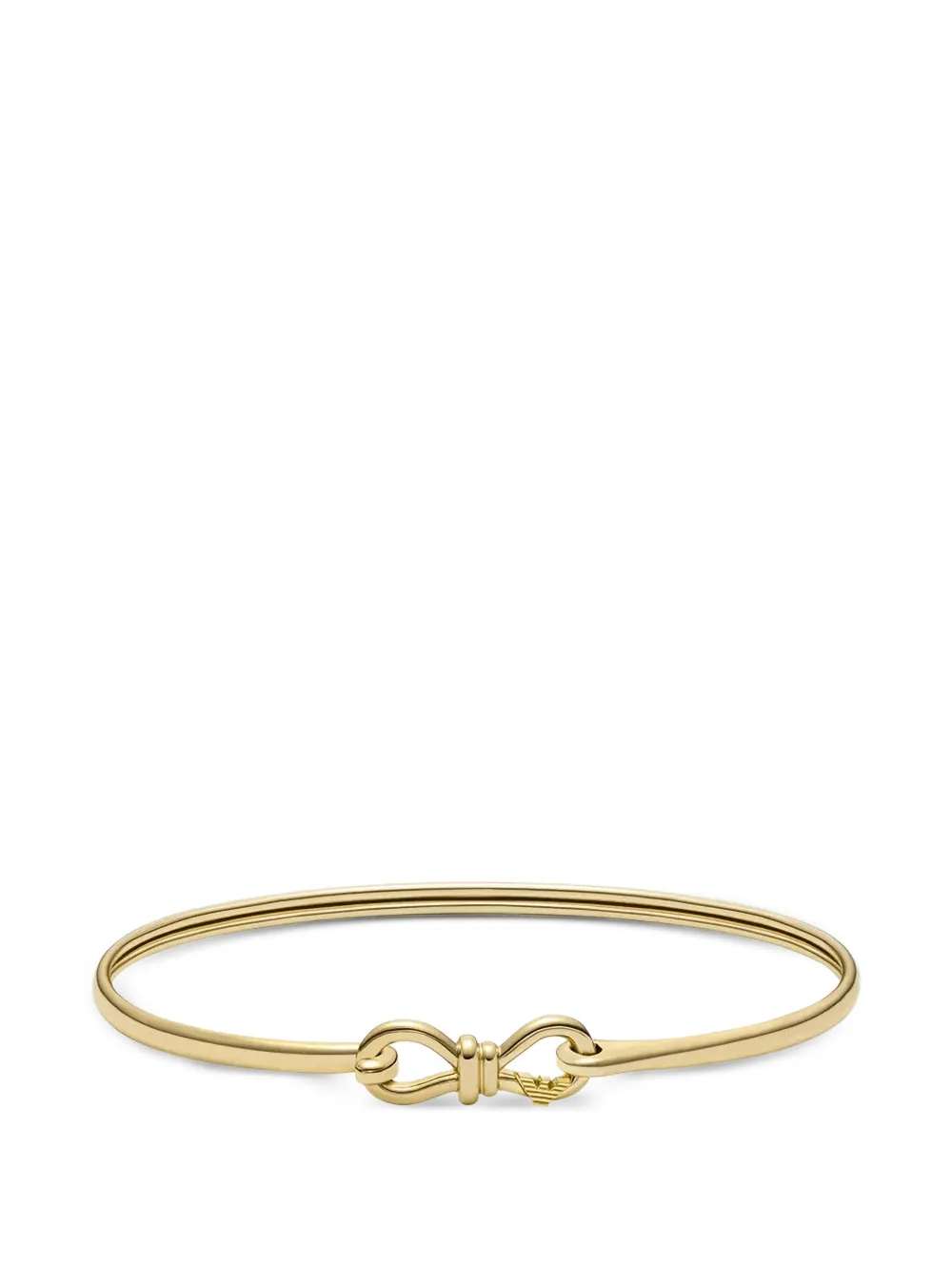 Emporio Armani Ribbon Armspange mit Infinity-Schlaufe - Gold
