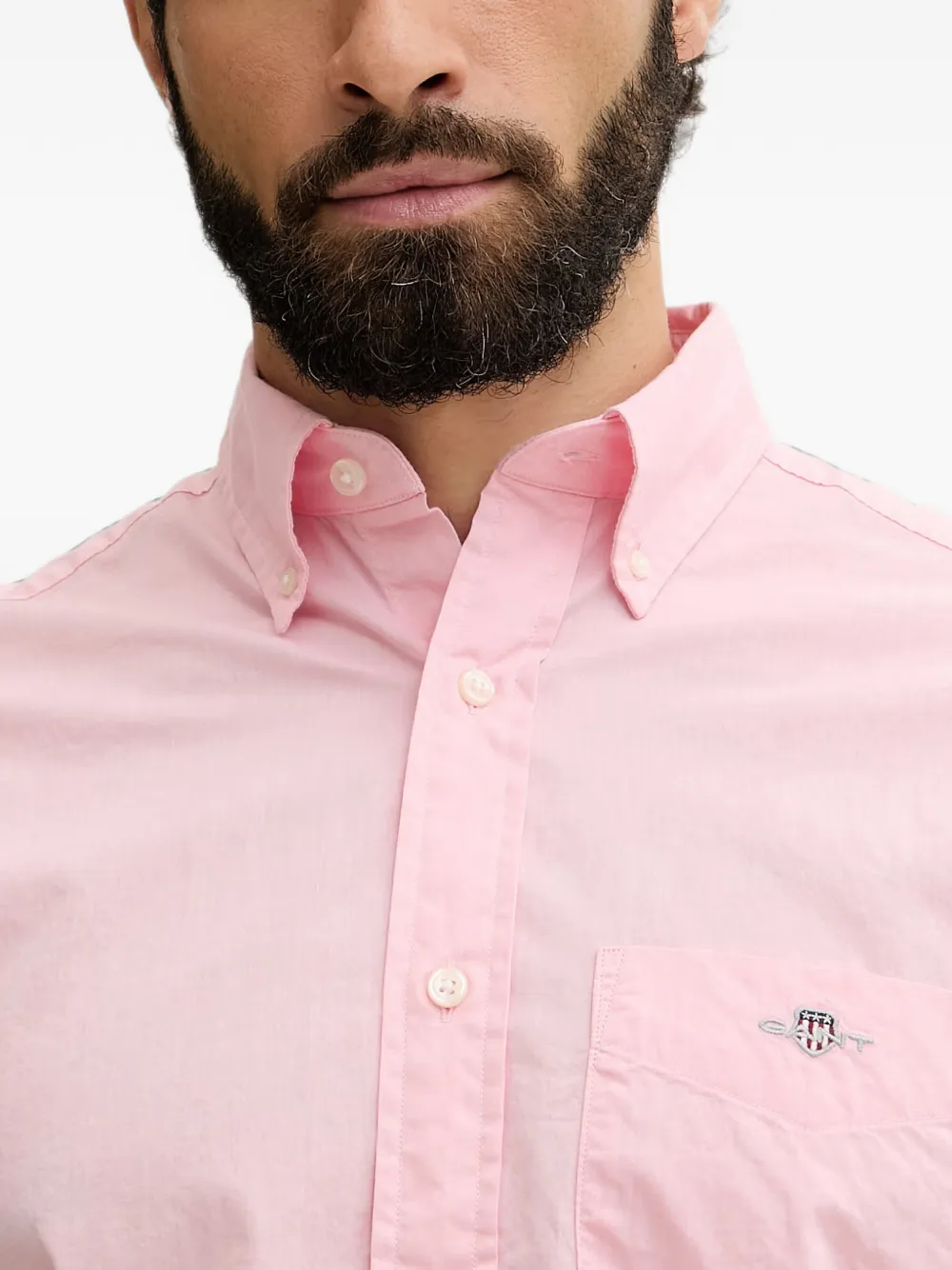 Gant Button-down overhemd Roze