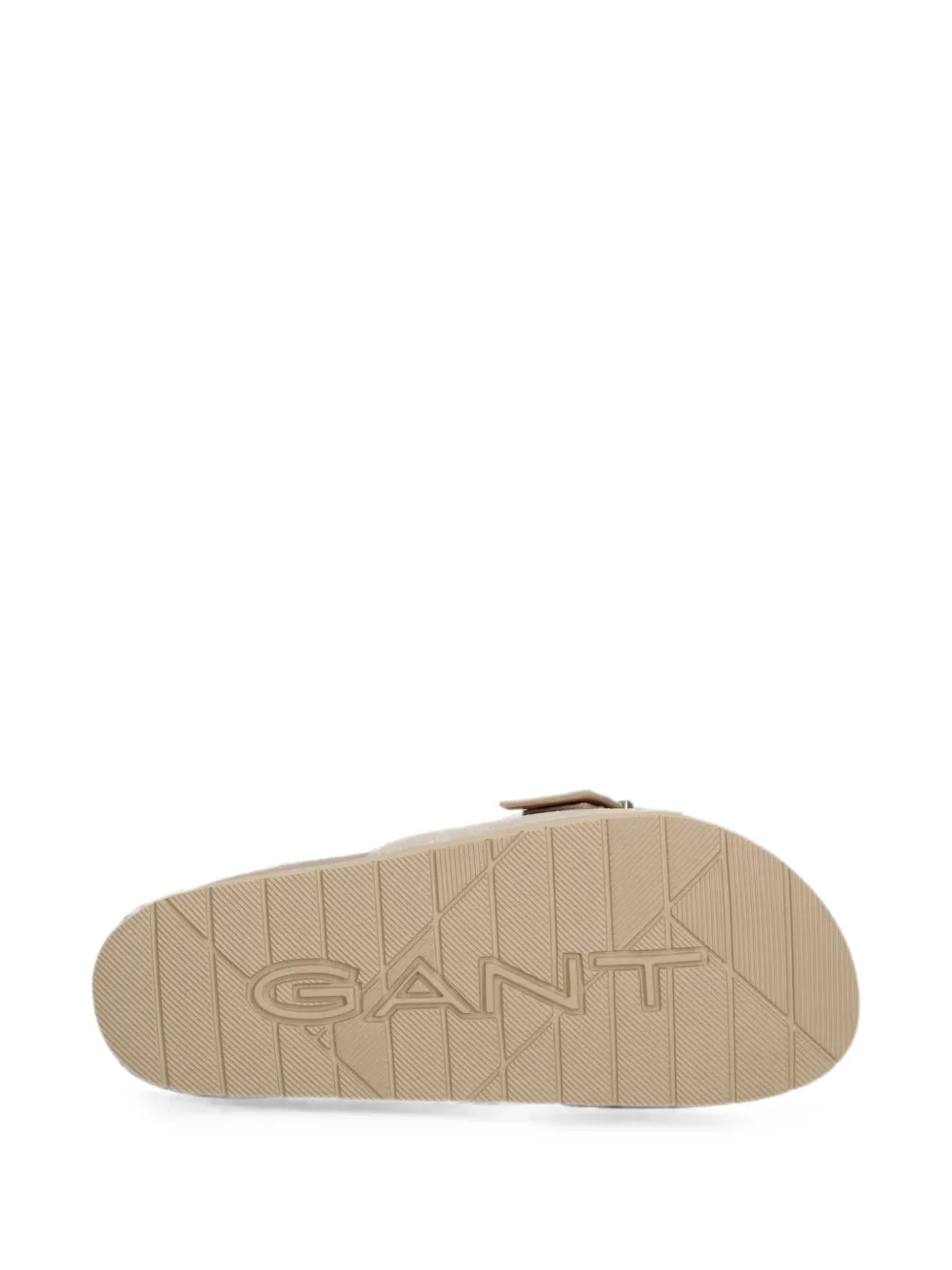Gant buckle-detail slides Beige