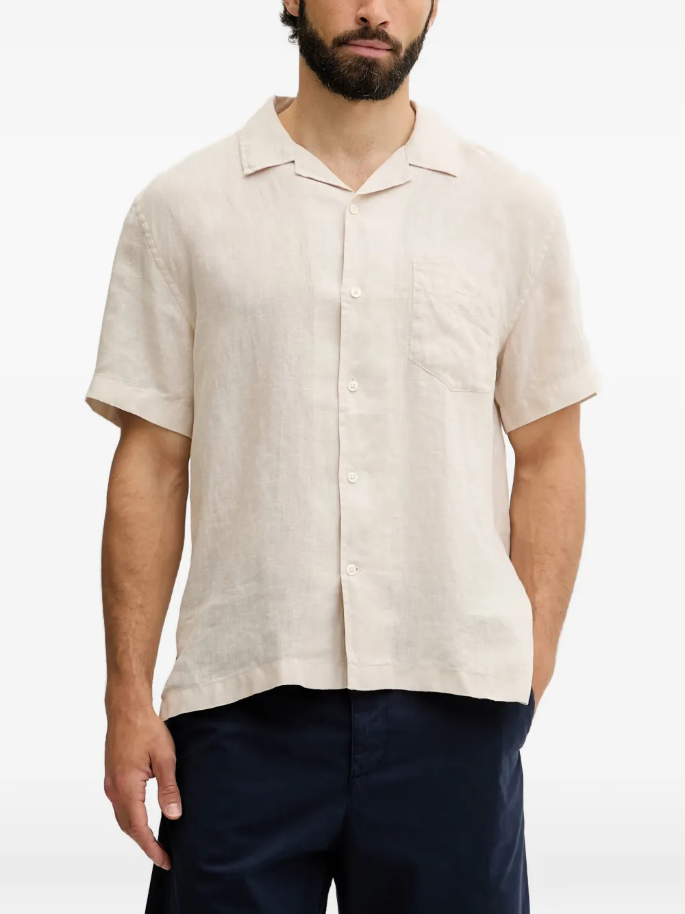 Gant short-sleeve shirt - Nude