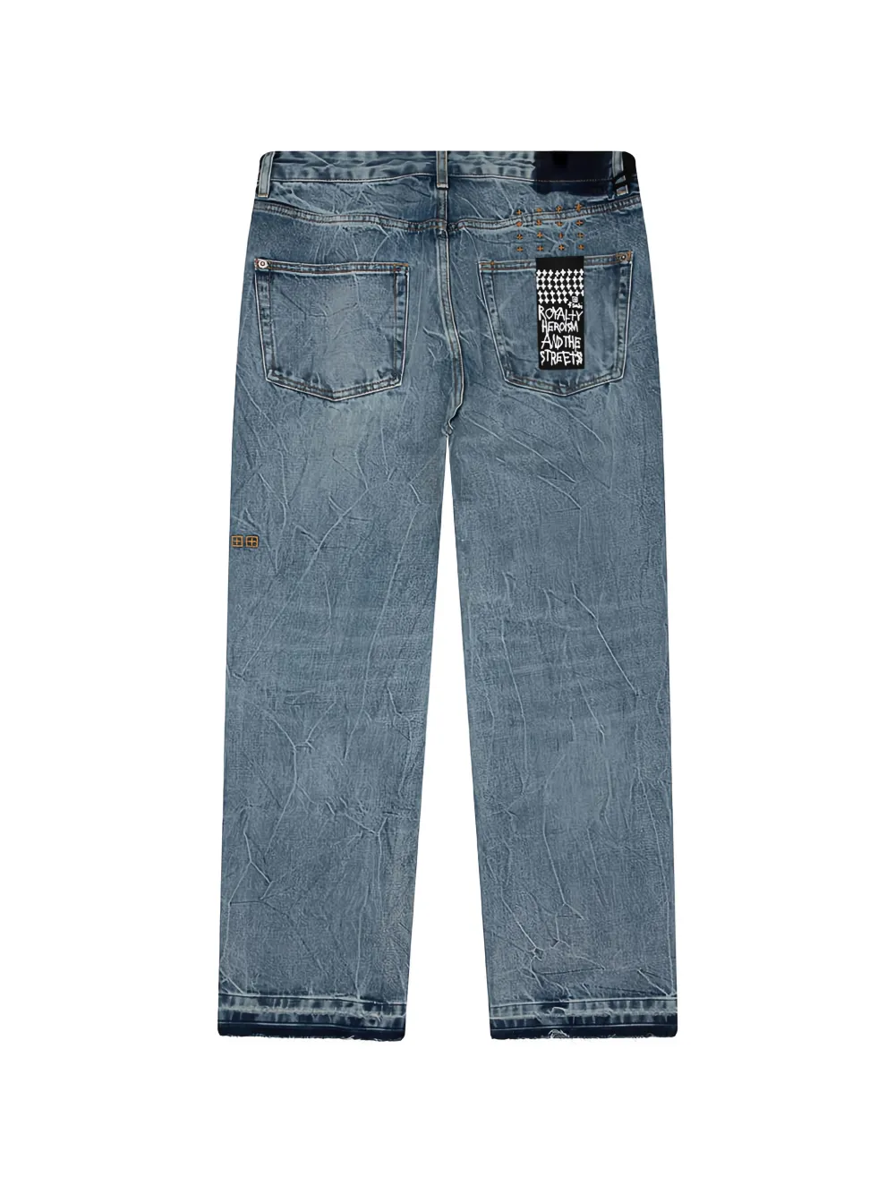 Ksubi Anti K Public Trashed 1999 jeans Blauw