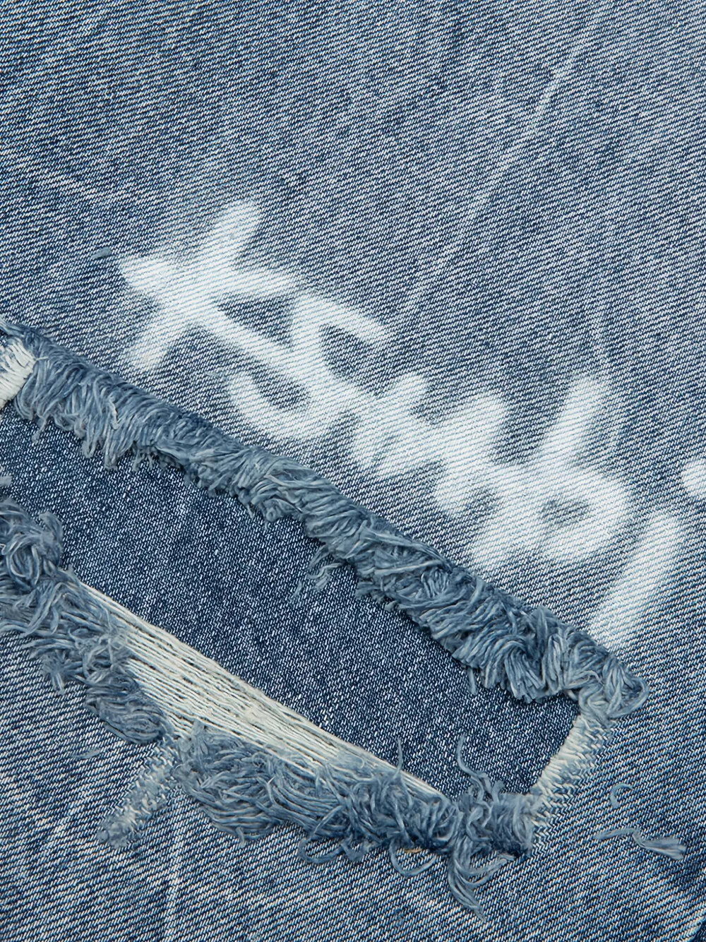 Ksubi Anti K Public Trashed 1999 jeans Blauw