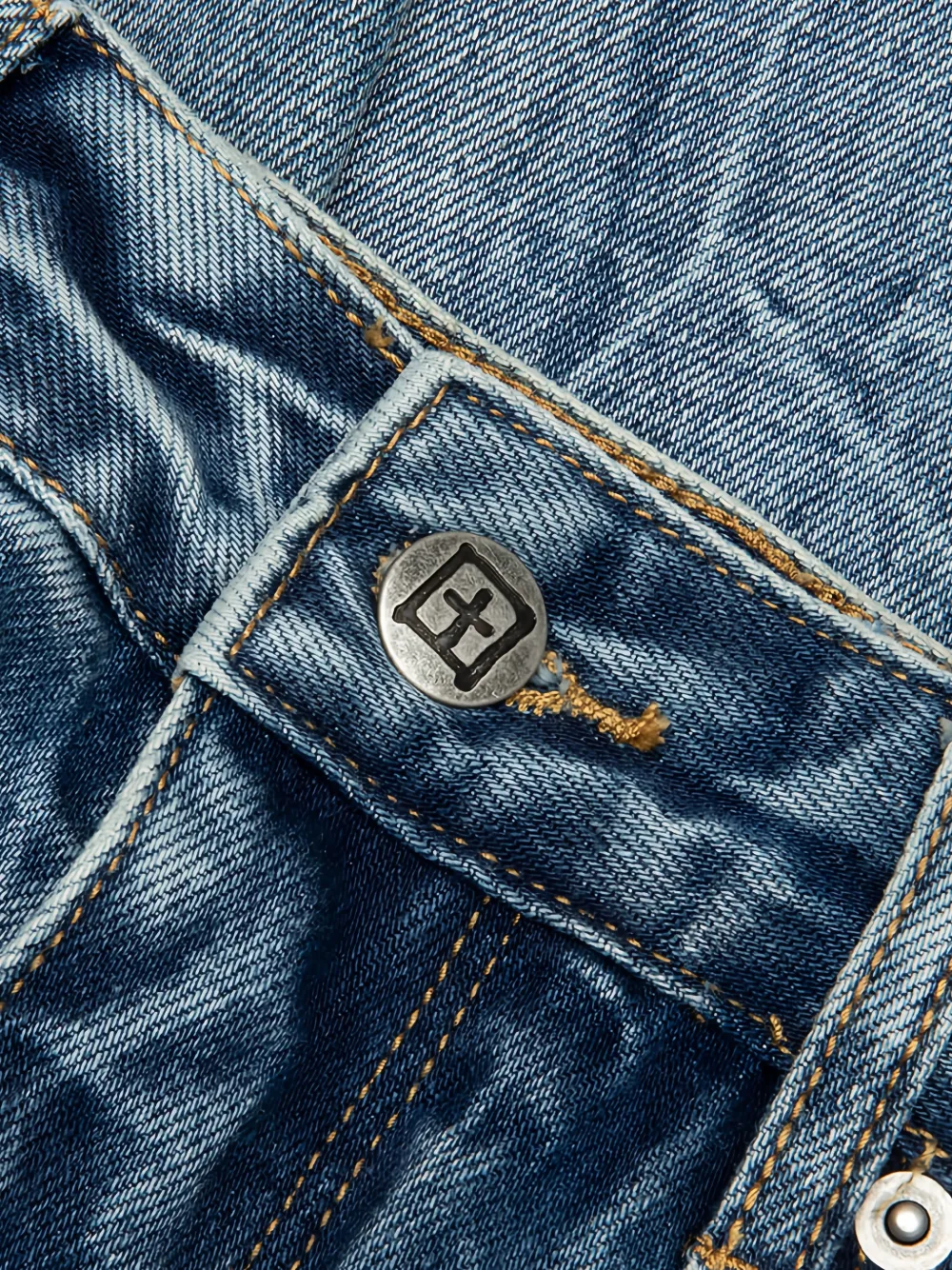 Ksubi Anti K Public Trashed 1999 jeans Blauw