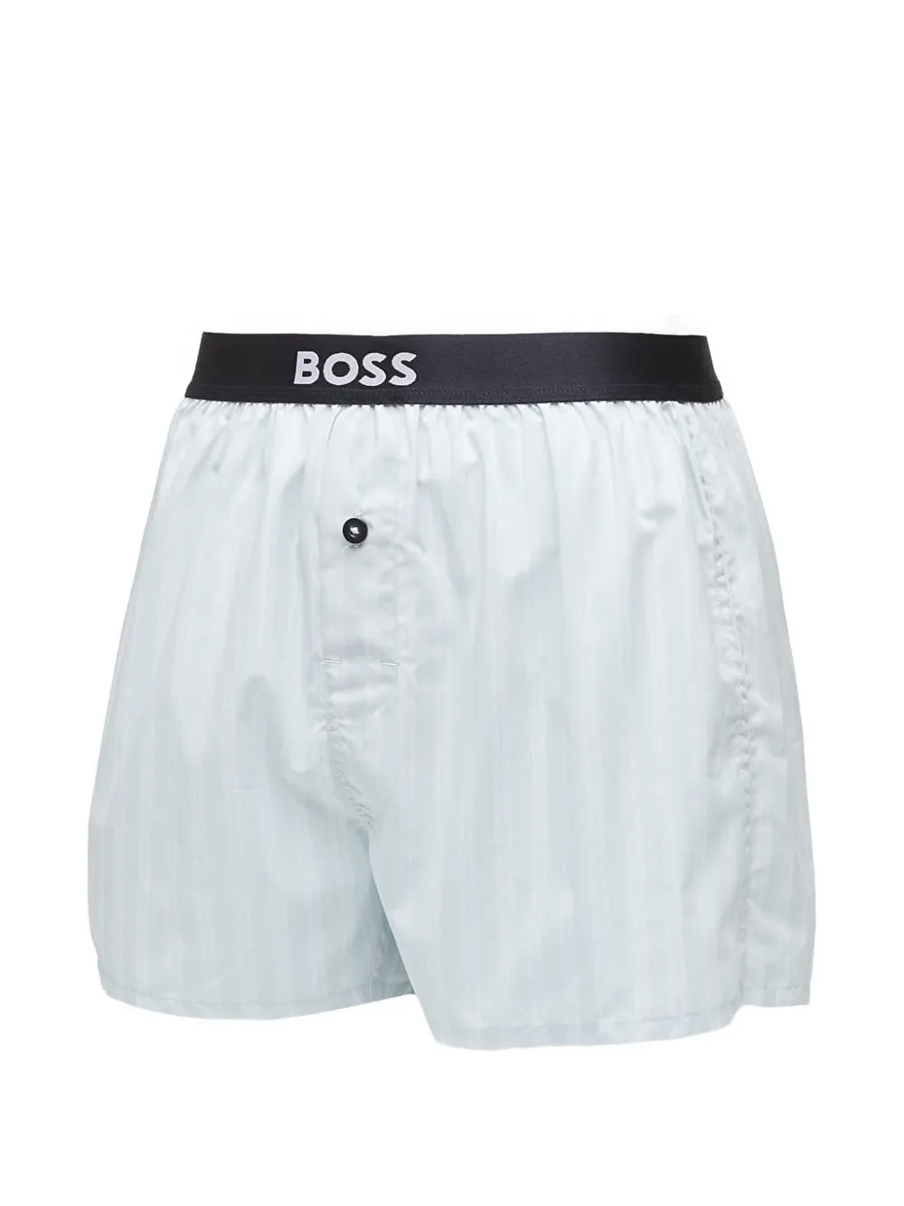 HUGO Boxershorts met logoband Blauw