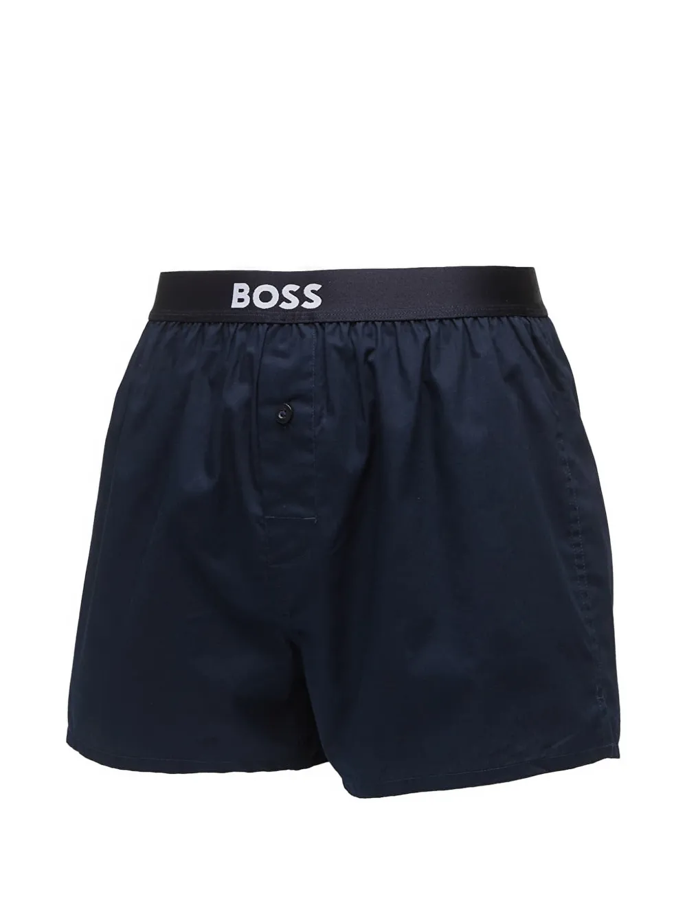 HUGO Boxershorts met logoband Blauw