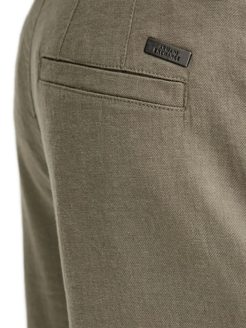 Armani Exchange Straight broek Groen