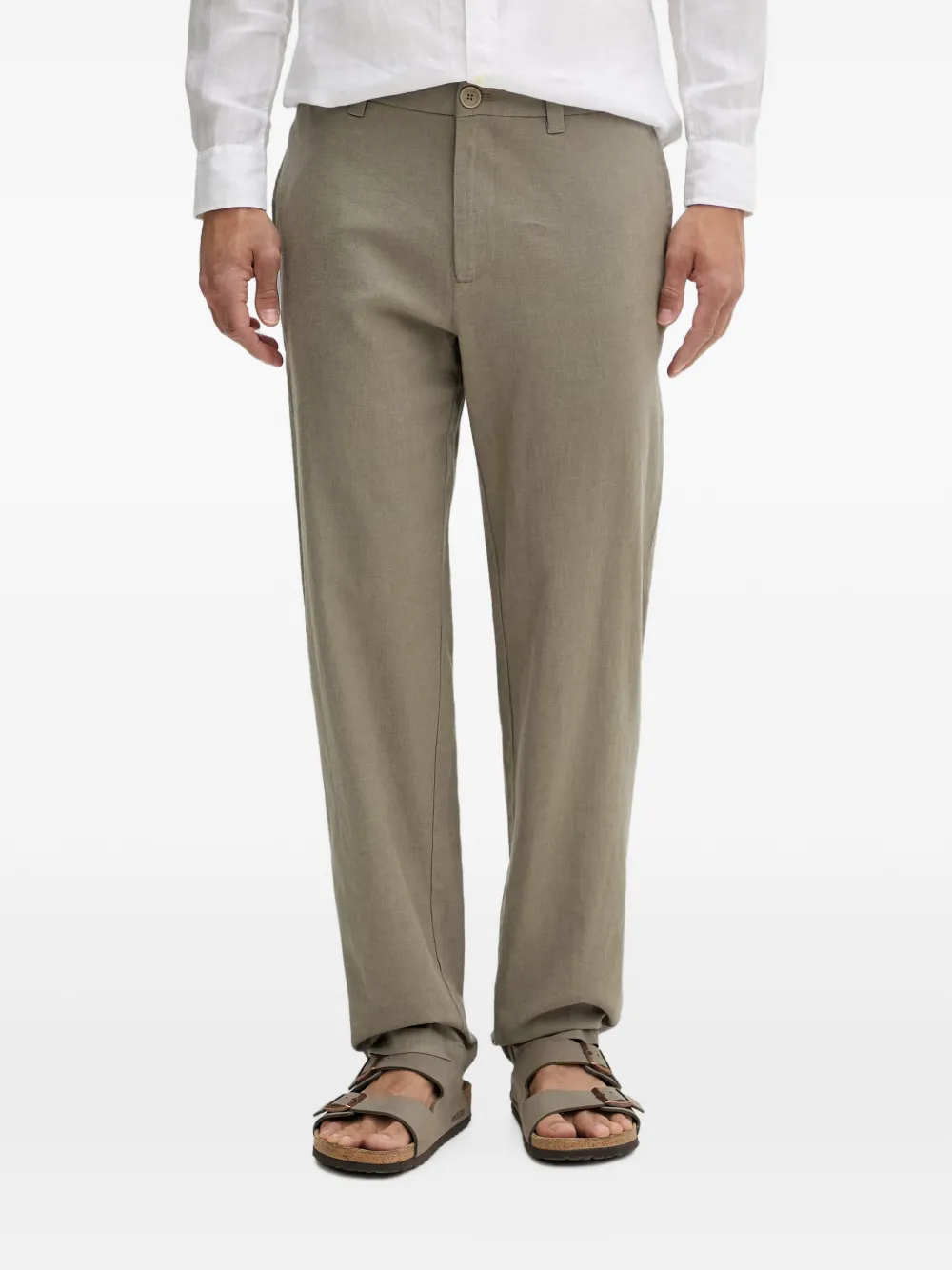 Armani Exchange straight-leg trousers - Verde