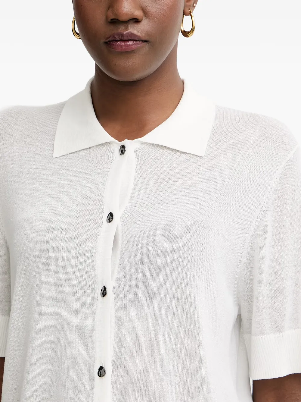 Armani Exchange Vest met korte mouwen Wit