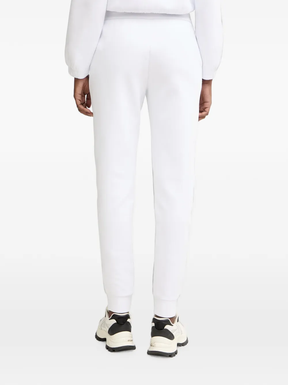 Armani Exchange Trainingsbroek met logopatch Wit