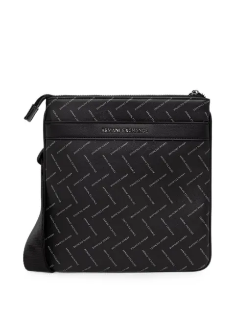 Armani Exchange logo-print belt bag