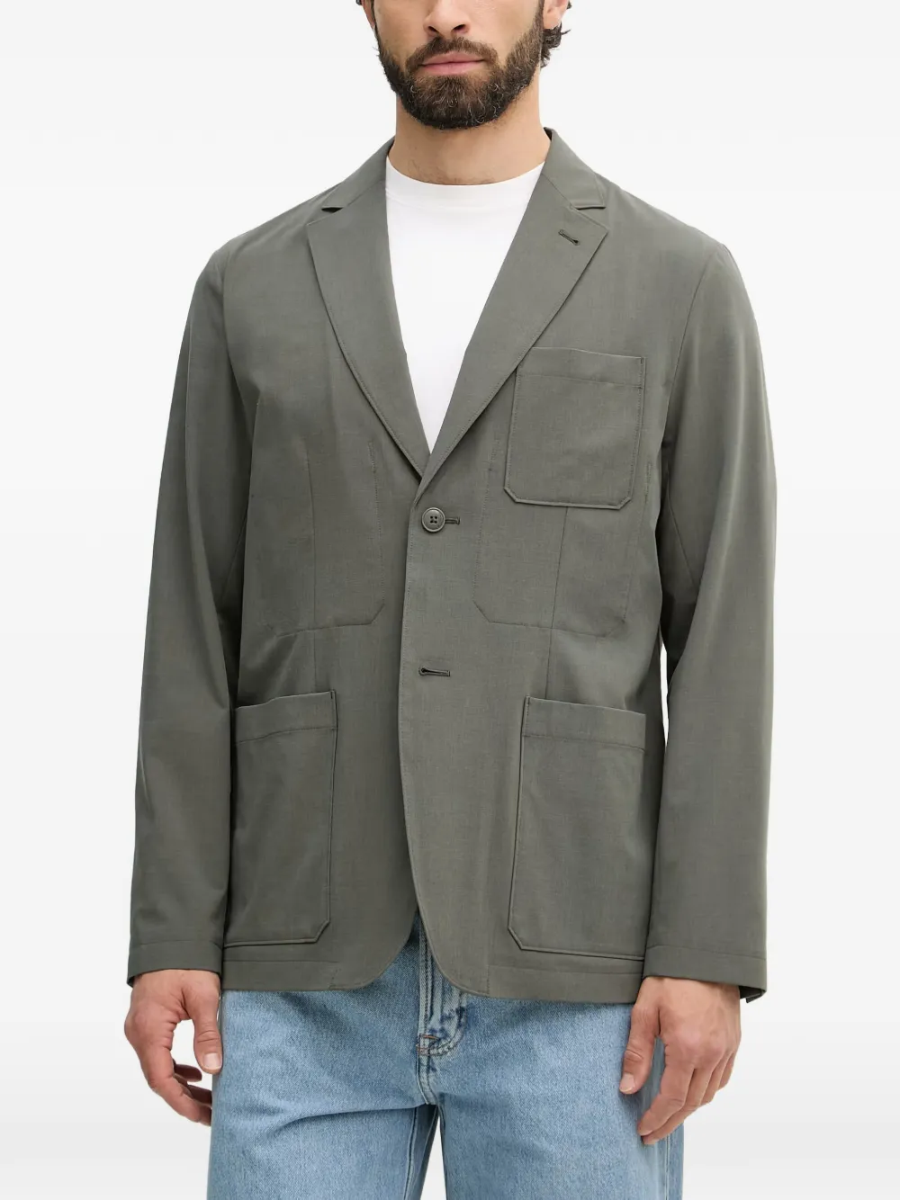 Armani Exchange Blazer monopetto - Verde