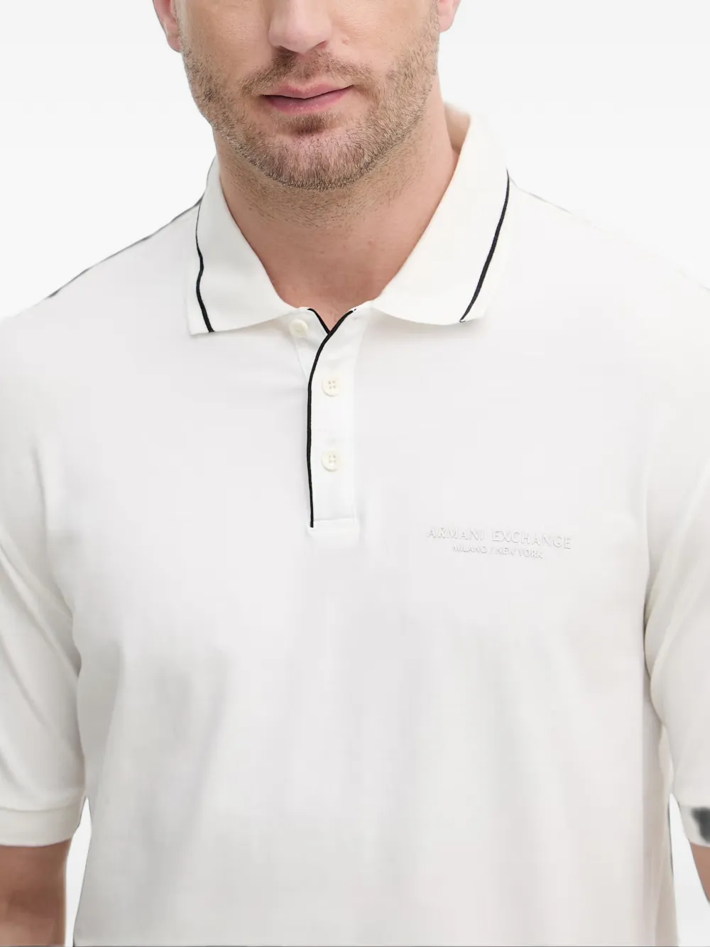 Armani Exchange Formele shorts Zwart