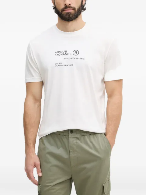 Armani Exchange logo-print short-sleeve T-shirt