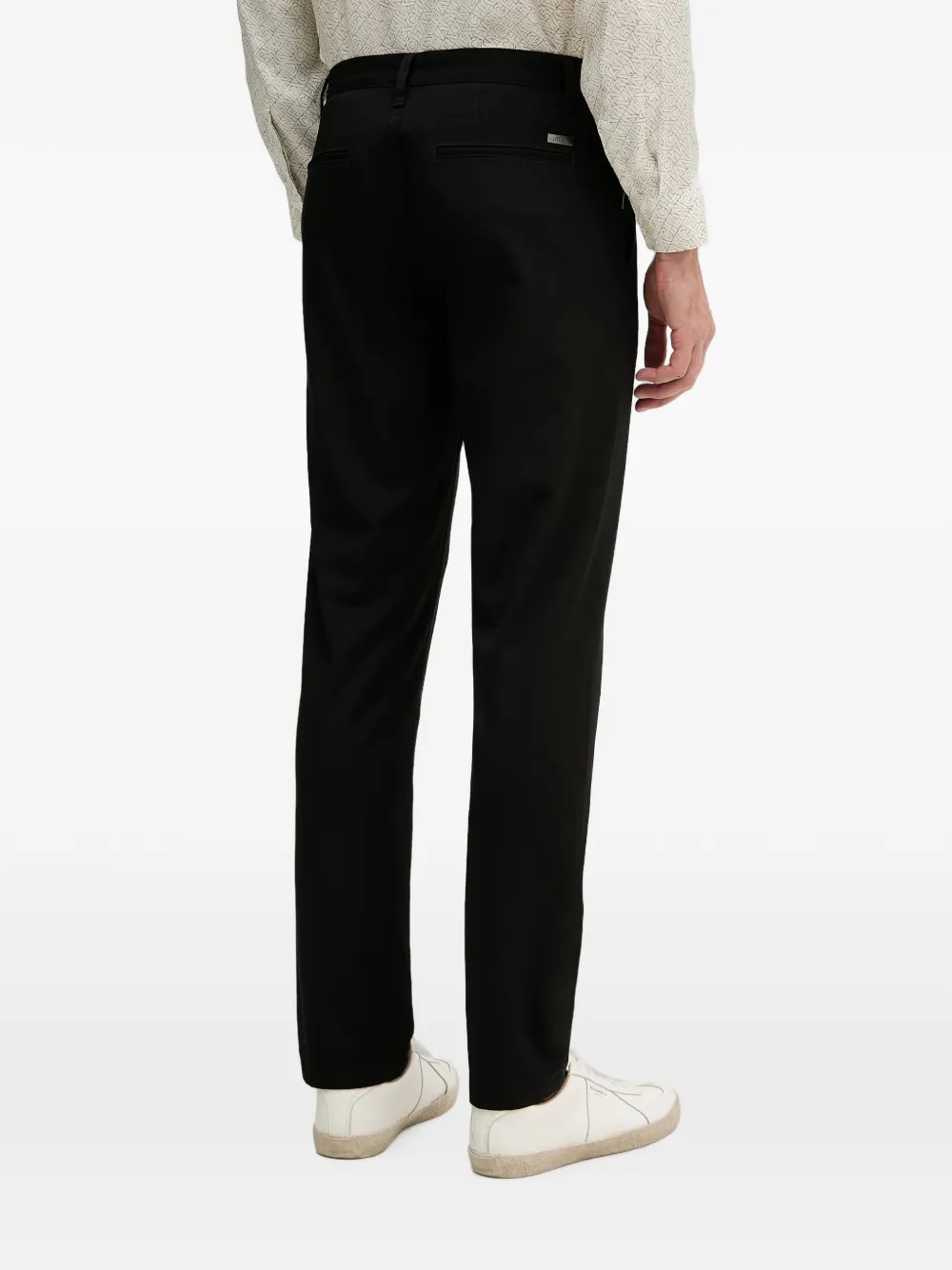 Armani Exchange Slim-fit broek Zwart