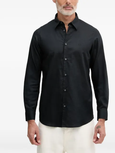 Armani Exchange Overhemd met geborduurd logo