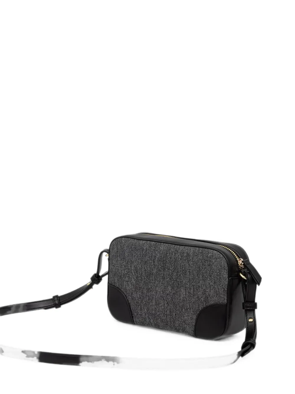 Armani Exchange Crossbodytas met logoplakkaat Grijs
