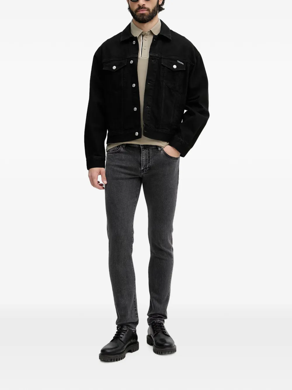 Armani Exchange Slim-fit jeans Grijs