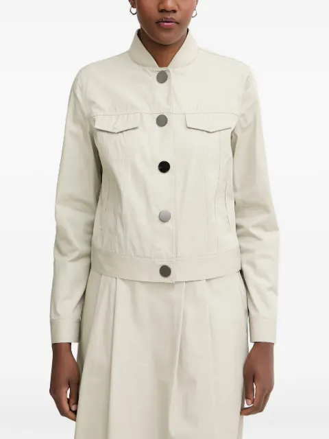 Armani Exchange button-up chest-pocket jacket