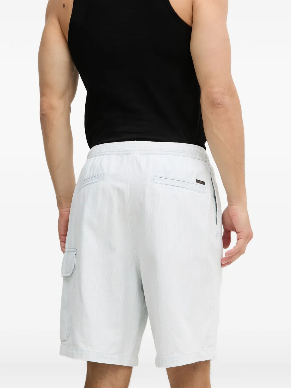 Armani Exchange Cargo shorts Blauw