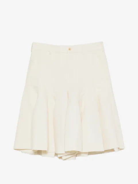 Comme des Garçons Homme Plus pleated flared midi skirt