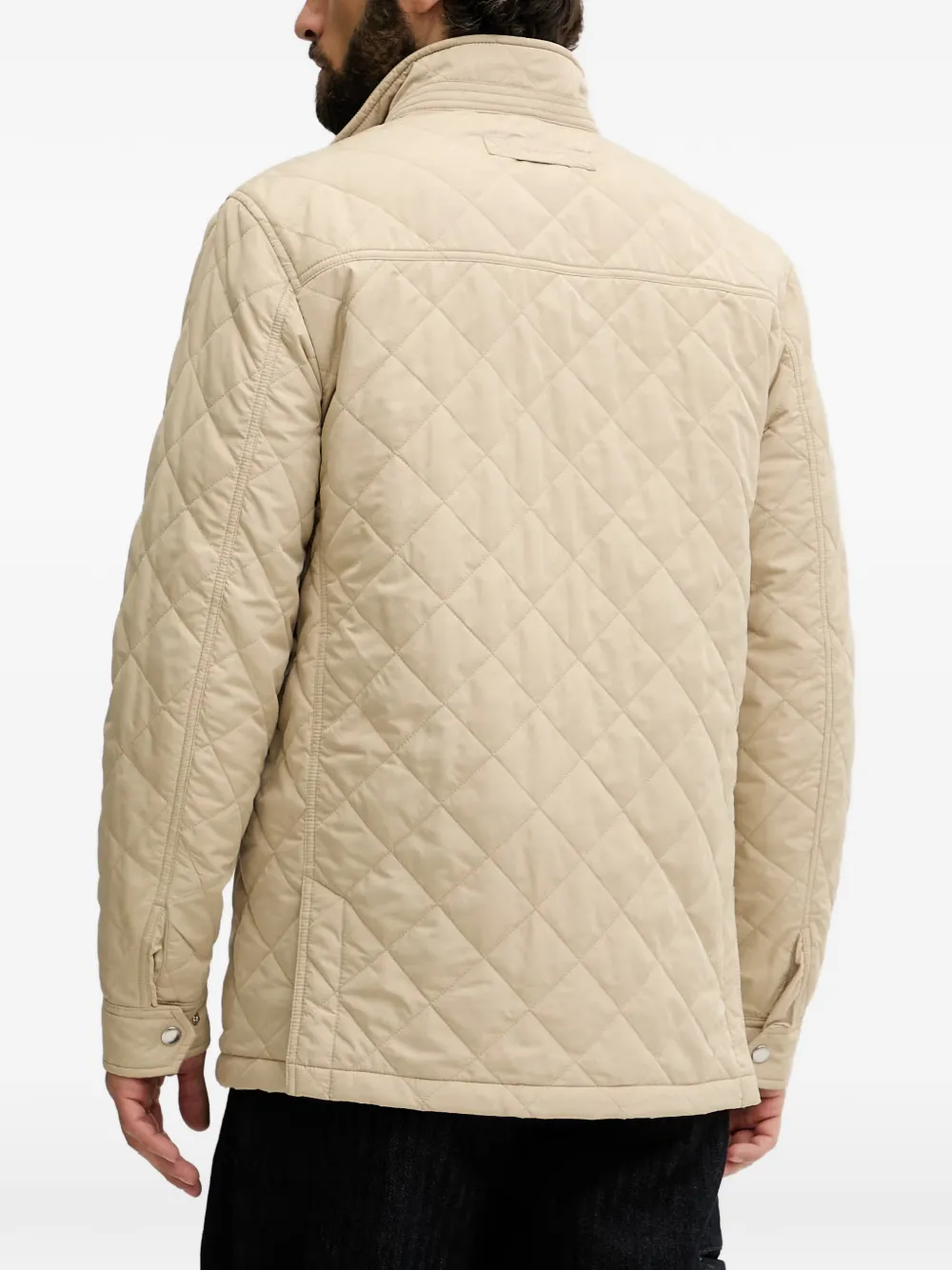 Gant Gewatteerd jack Beige