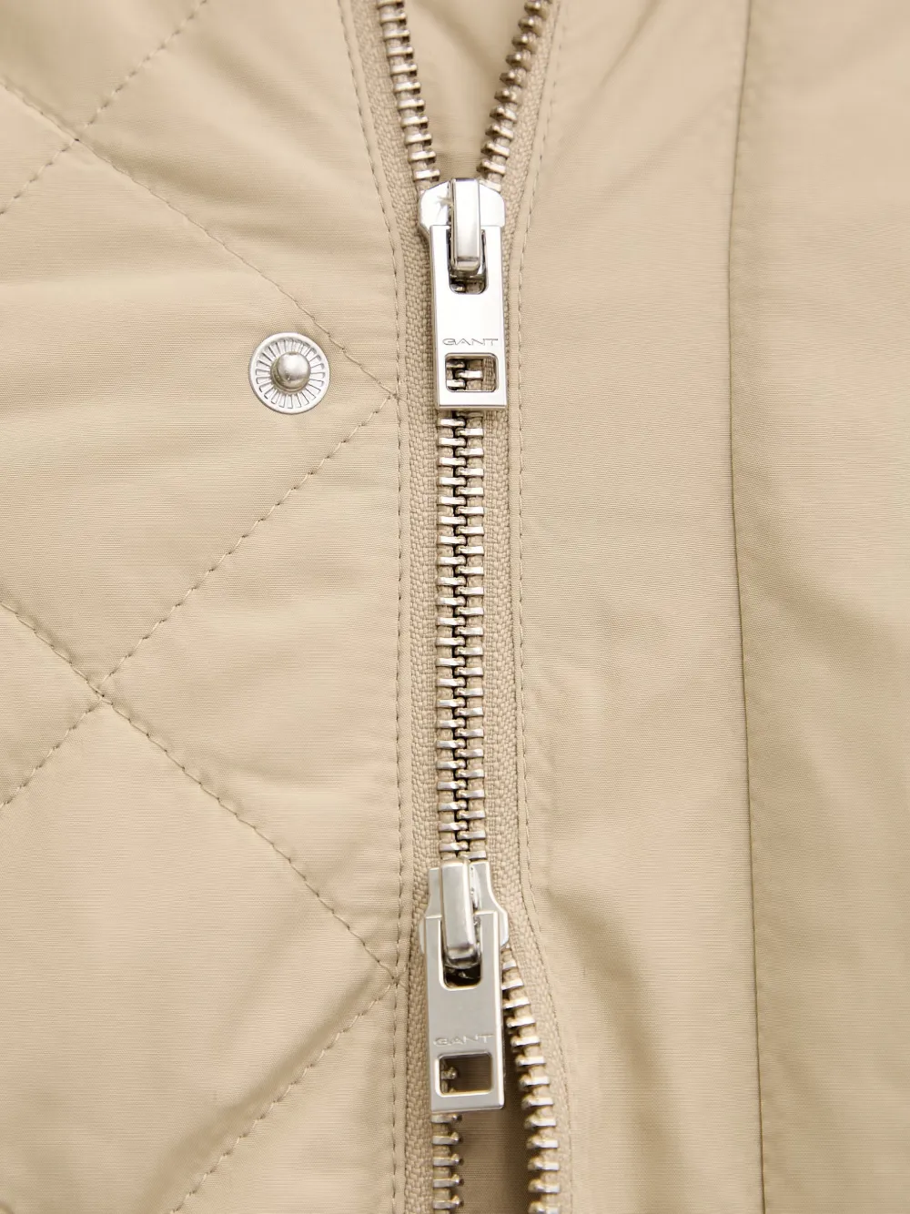 Gant Gewatteerd jack Beige