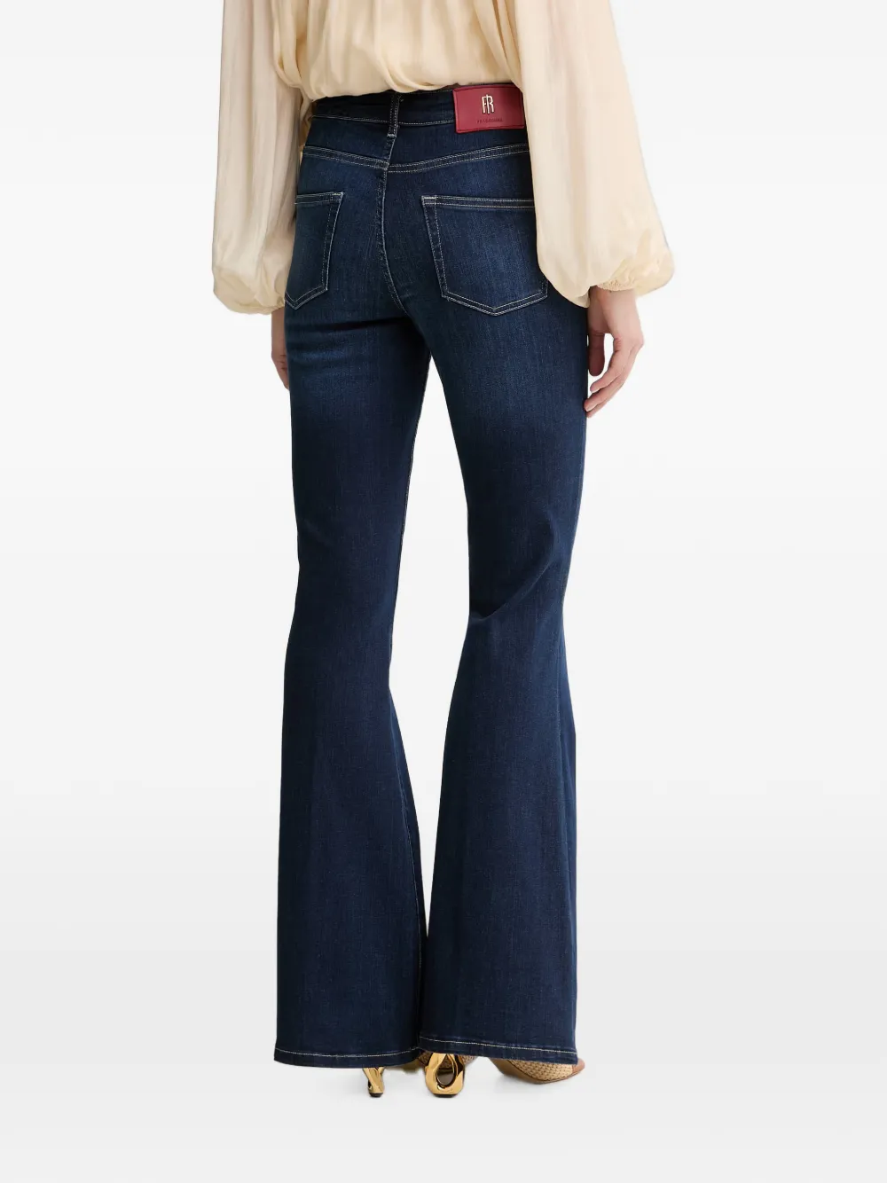 FRACOMINA Flared jeans Blauw