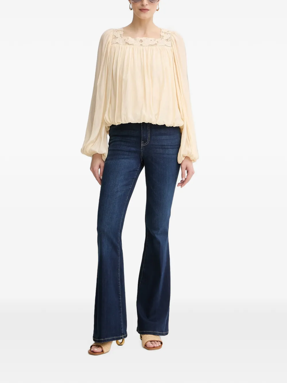 FRACOMINA Flared jeans Blauw