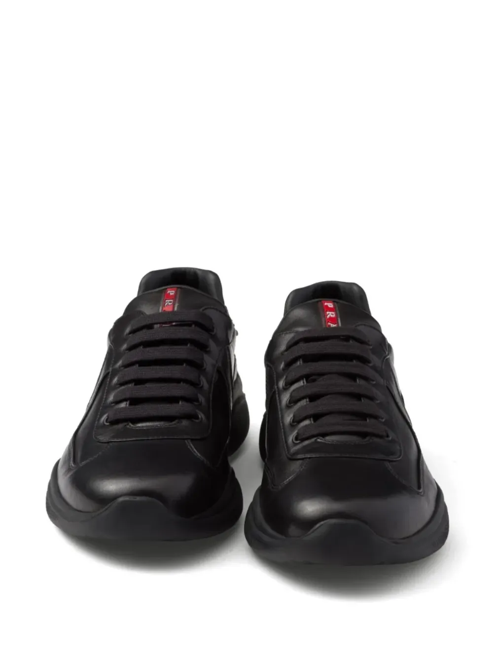 Prada America's Cup sneakers Zwart