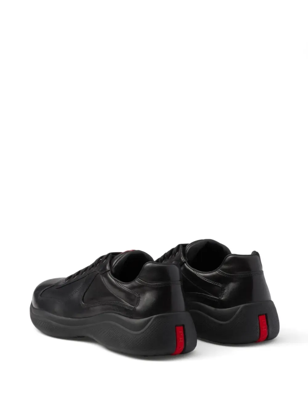 Prada America's Cup sneakers Zwart