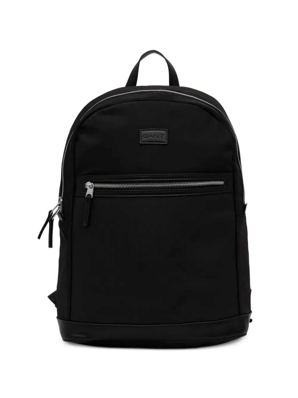 Gant logo-patch zip-around backpack - Nero
