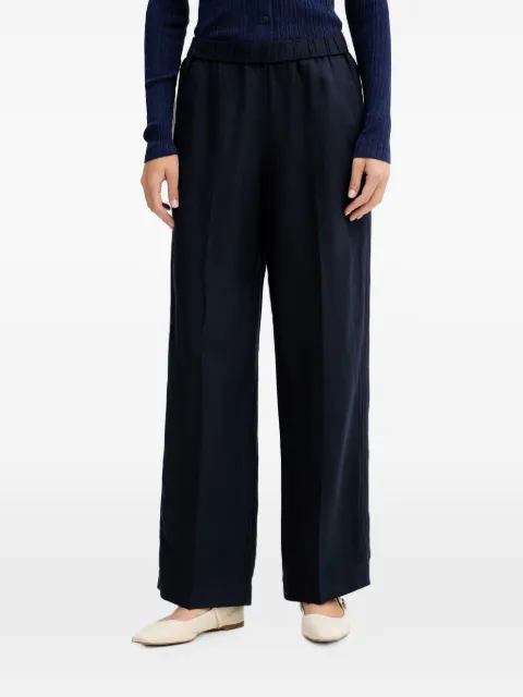 Gant elasticated-waist palazzo pants