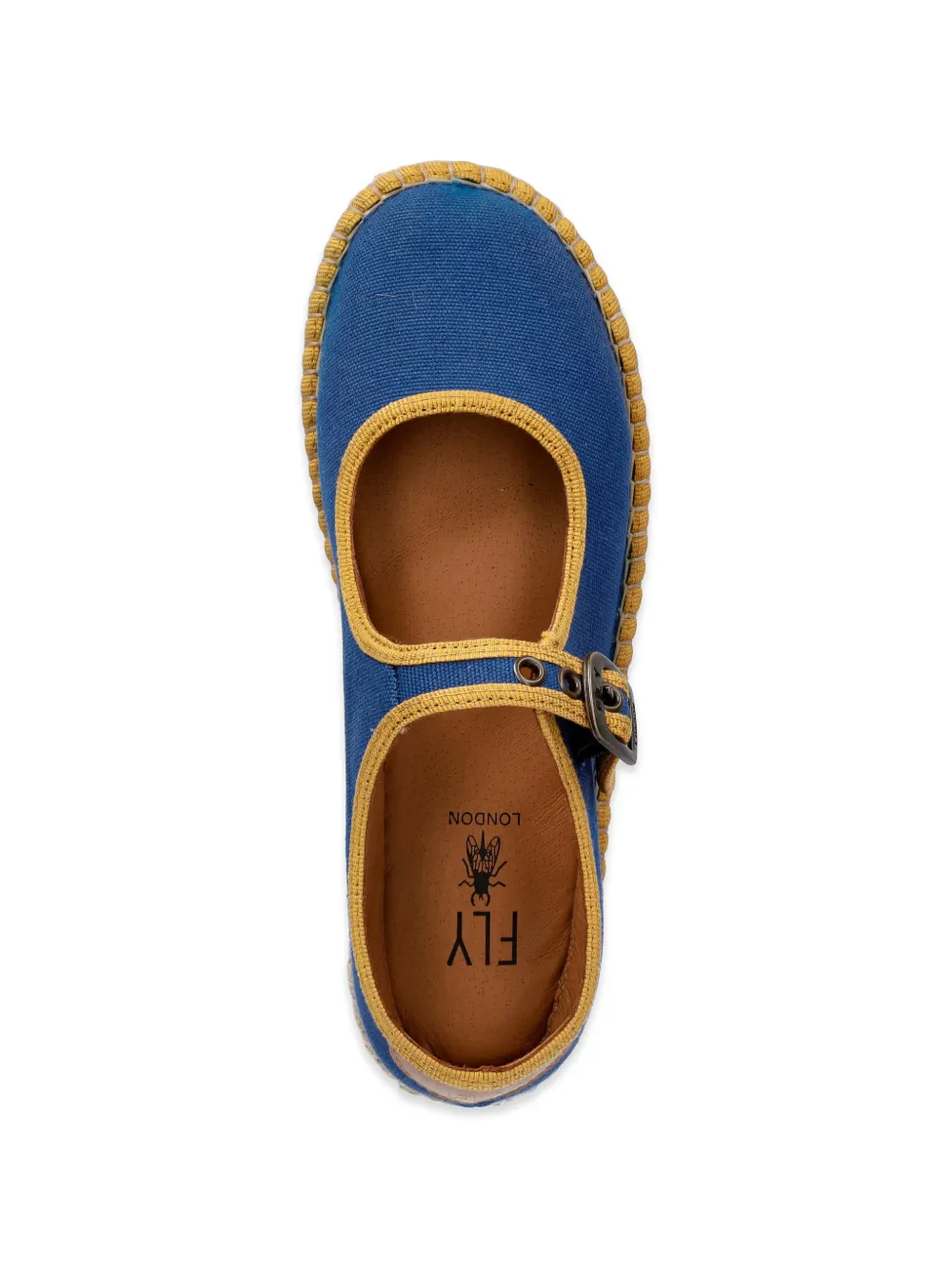 Fly London buckle-fastening espadrilles Blauw