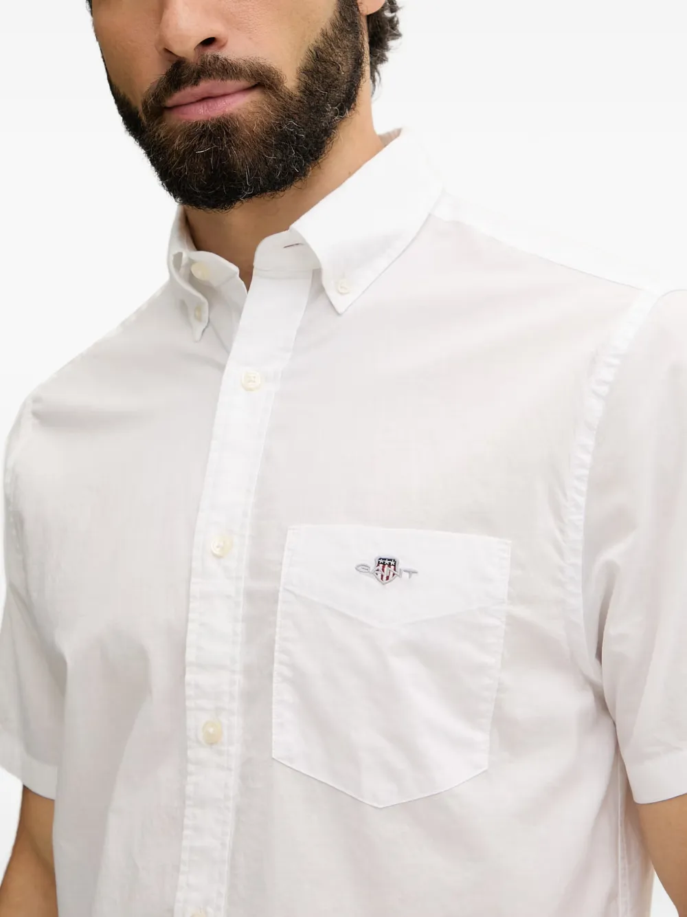 Gant Button-down overhemd Wit