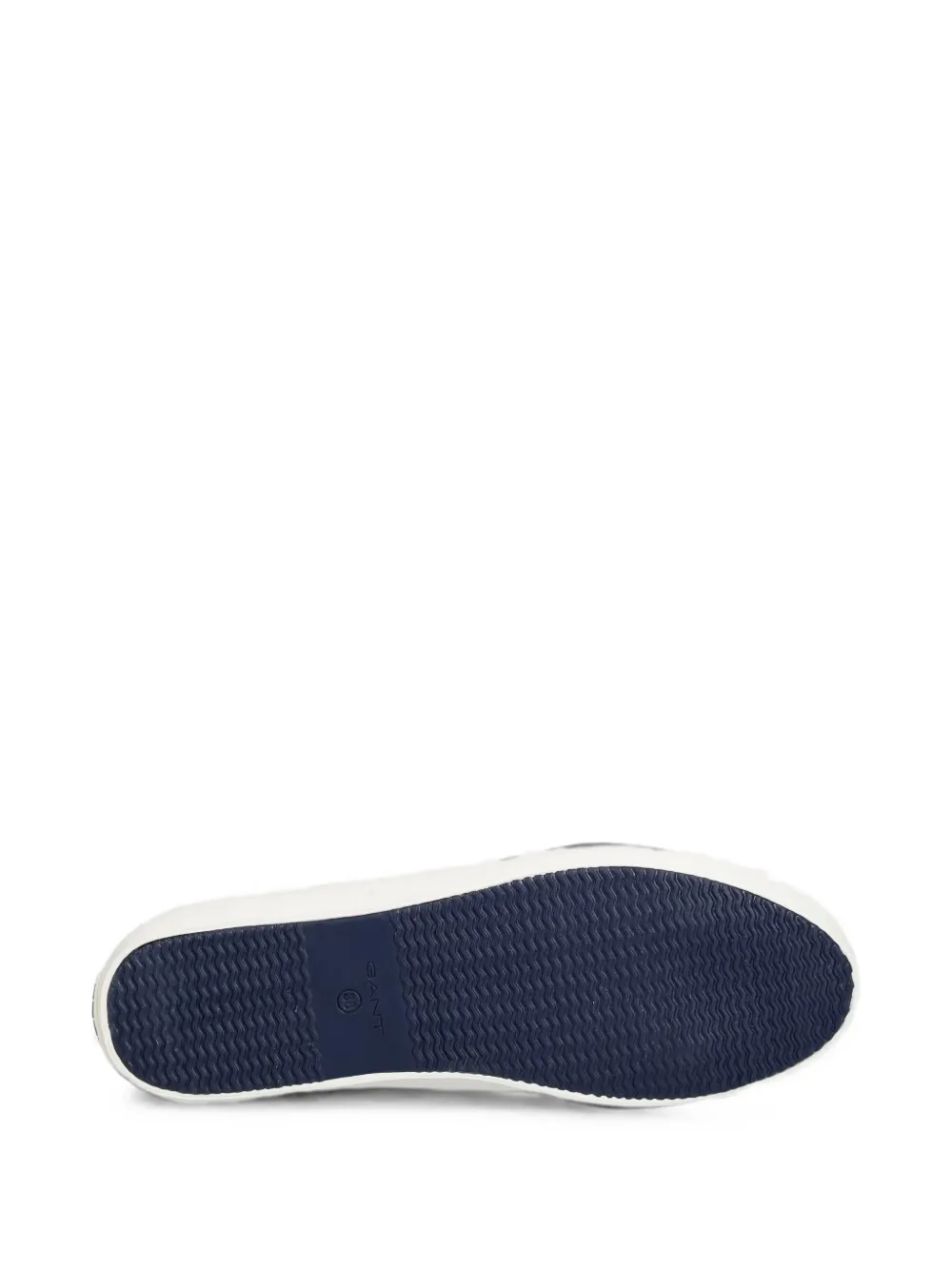 Gant logo-embroidered lace-up sneakers Roze