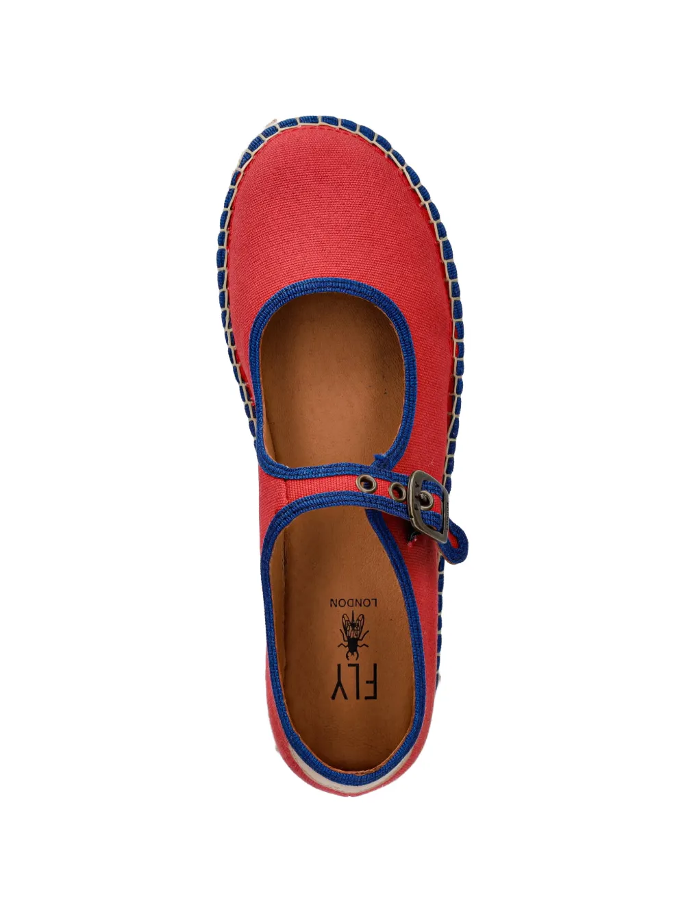 Fly London buckle-fastening espadrilles Rood