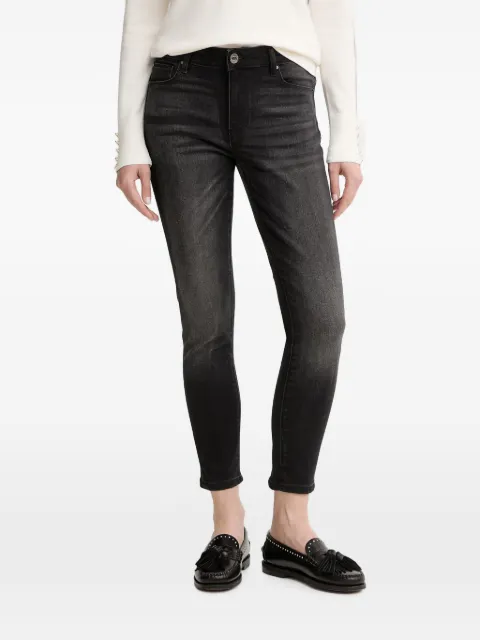 FRACOMINA embellished-pocket whiskered jeans