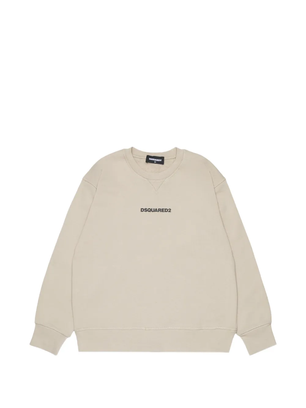 DSQUARED2 KIDS logo-print sweater - Toni neutri