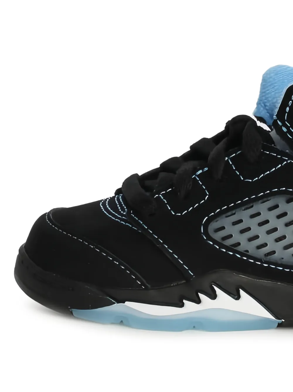 Jordan Kids Air Jordan 5 Retro lace-up sneakers Zwart
