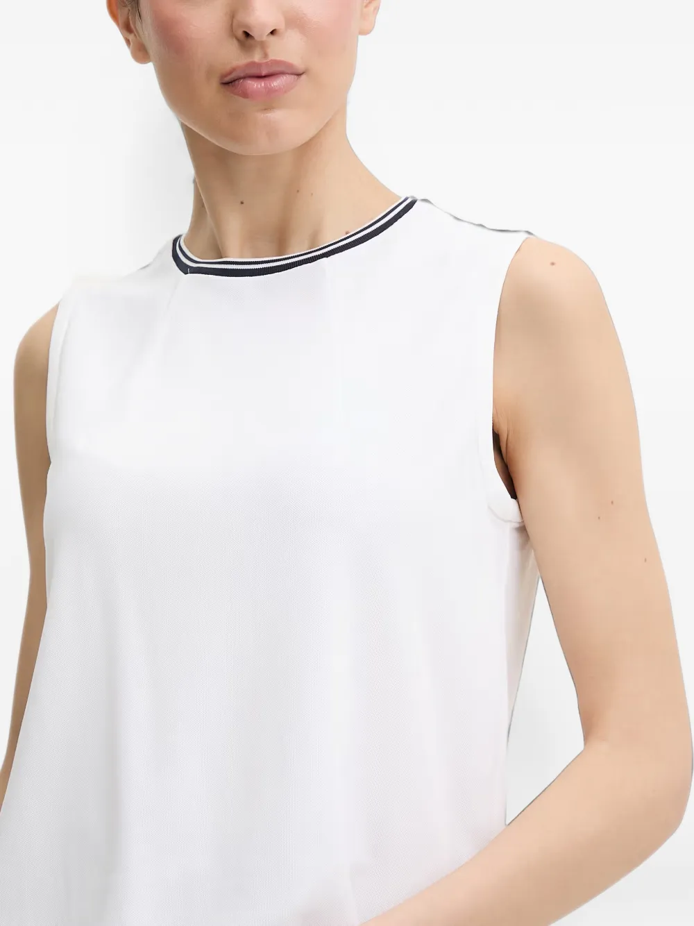 Helly Hansen Portofino tanktop met logo-patch Wit