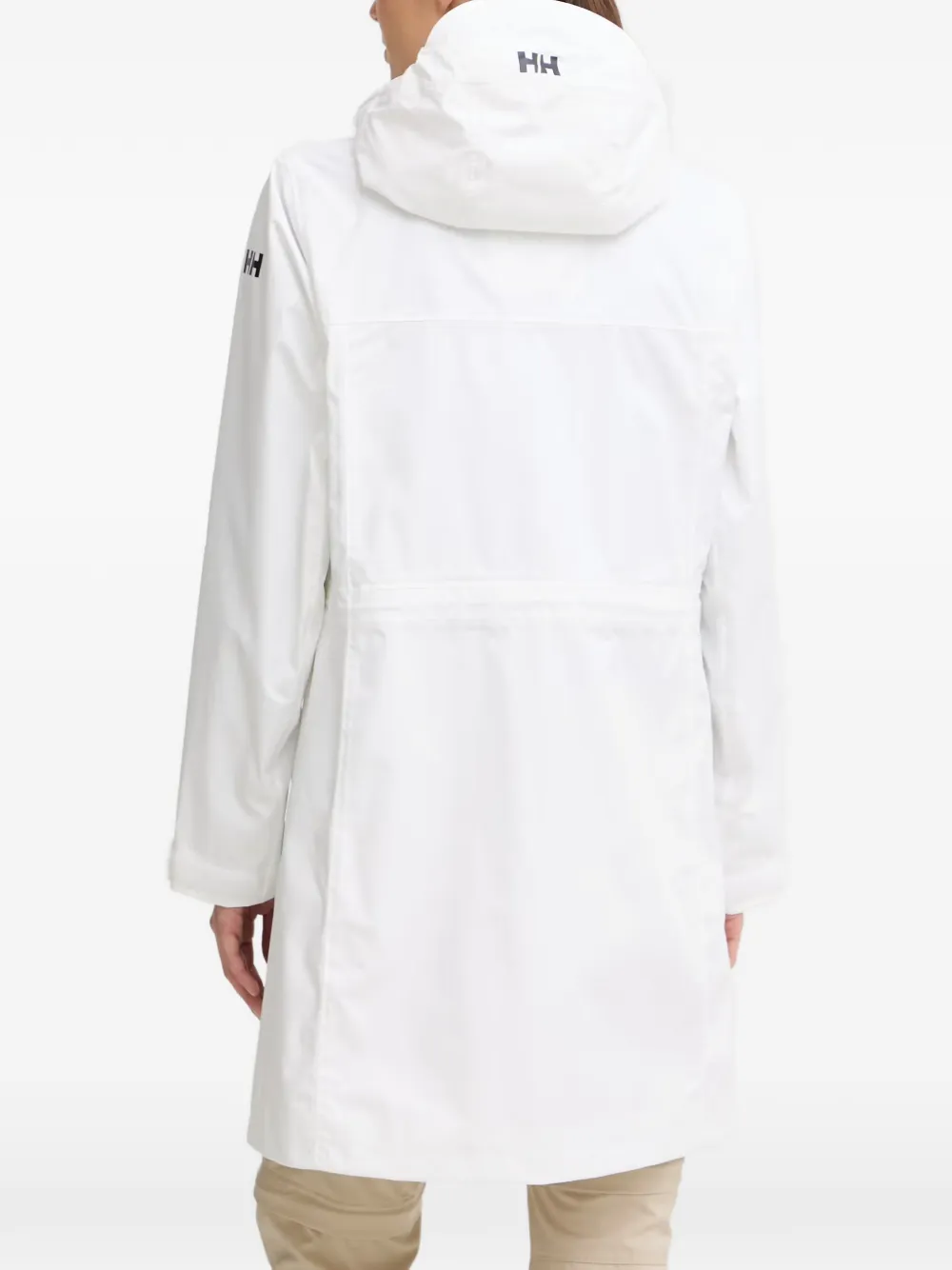 Helly Hansen hooded zip-up jacket Wit