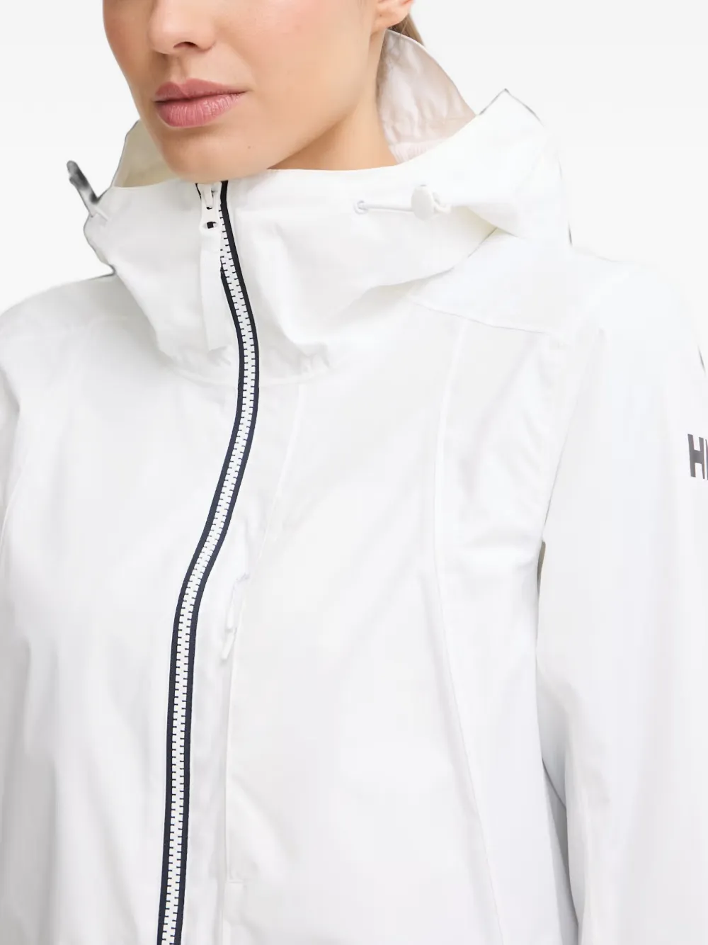 Helly Hansen hooded zip-up jacket Wit