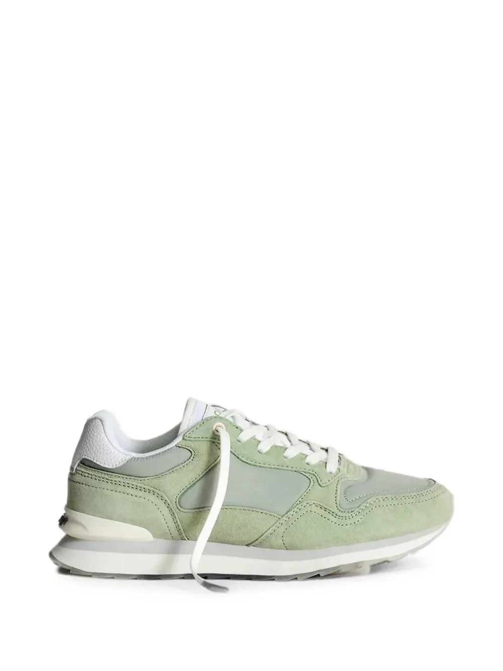 Hoff panelled lace-up sneakers - Grün