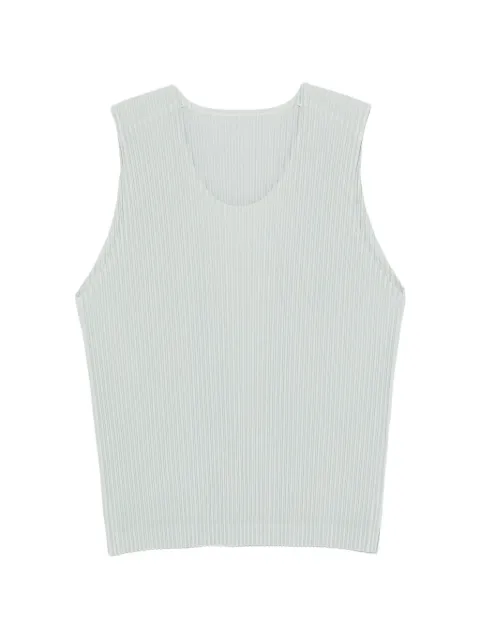 Homme Plissé Issey Miyake 플리츠 민소매 탑