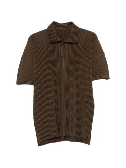 Homme Plissé Issey Miyake pleated short-sleeve polo shirt
