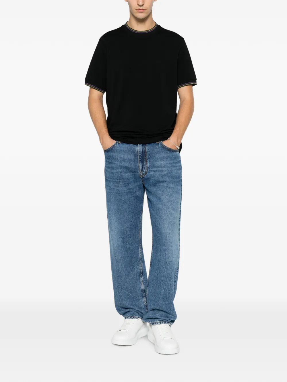 PS Paul Smith Poloshirt Zwart