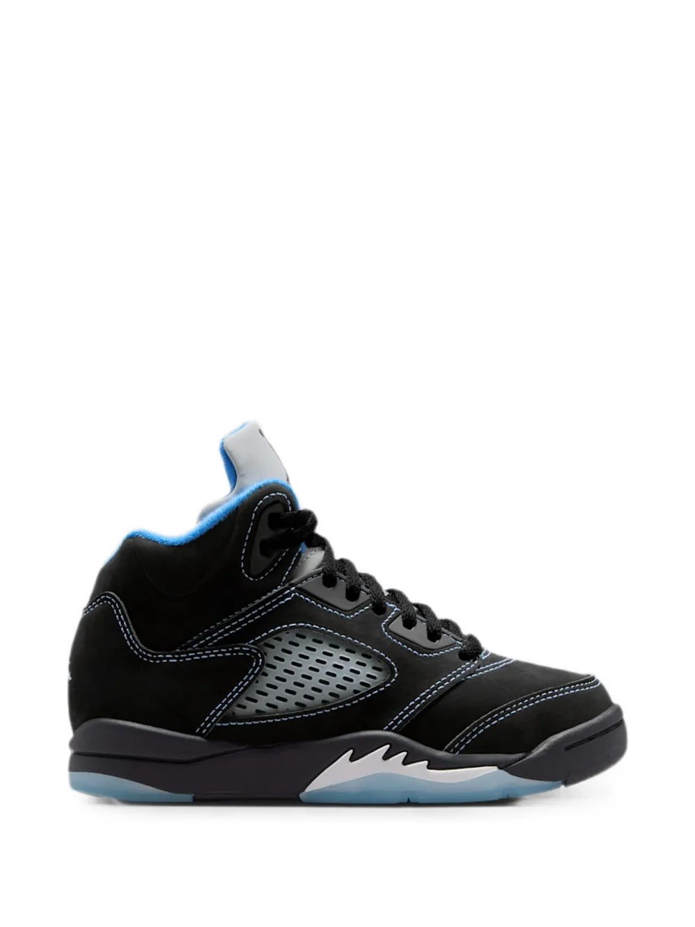 Jordan Kids Air Jordan 5 Retro lace-up sneakers Zwart