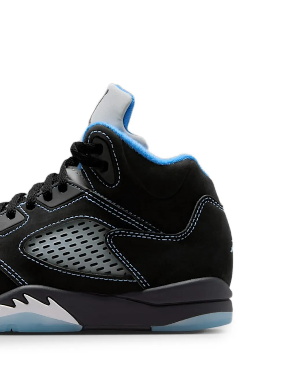 Jordan Kids Air Jordan 5 Retro lace-up sneakers Zwart