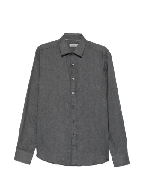 Canali herringbone-pattern shirt
